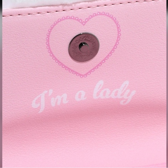 Loungefly X Disney White and Pink Cat Face Wallet NWOT - Picture 4 of 4